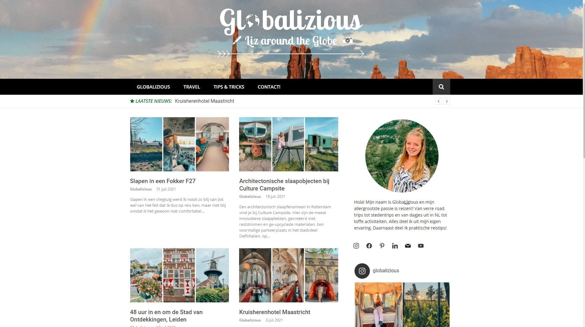 Globalizious-website-webprof